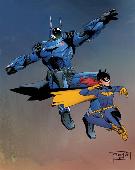 The Goddamn Batman James Gordon And Batgirl By Diegoolortegui On