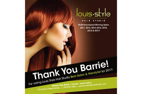 Louis Style Hair Studio Barrie Hair Salon