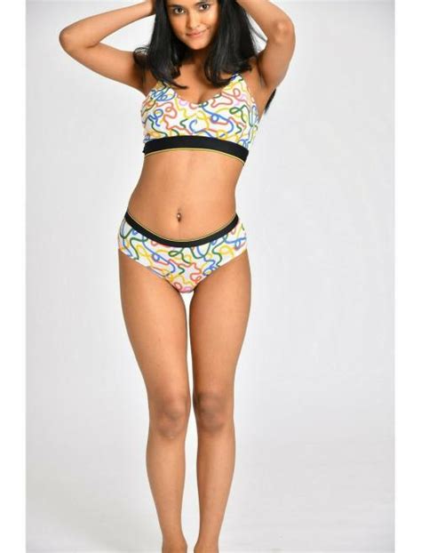 Buy Bummer String Theory White Modal Printed Hipster For Women Online At Best Prices In India