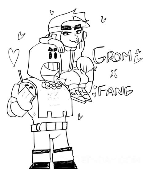 Brawl Stars Fang Coloring Page Porn Sex Picture