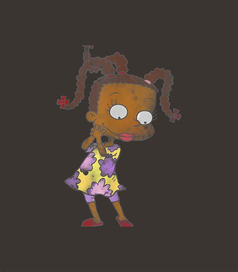 Rugrats Susie Cute Pose W Digital Art By Luiz Harys