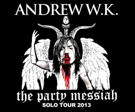 Andrew Wk At The Grog Shop Thursday Five Party Tips To Prepare You For His Messiah Of Party