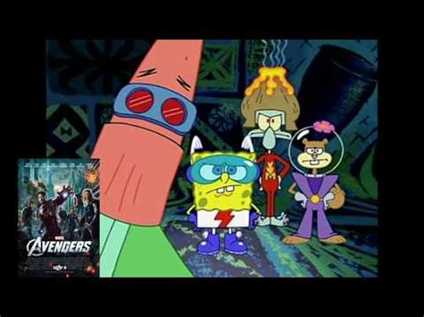 The Marvel Cinematic Universe Movies So Far Portrayed by SpongeBob