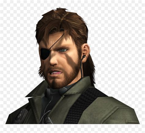 Big Boss Png Page Naked Snake Haircut Transparent Png Vhv