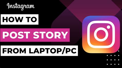 How To Post Instagram Story From Laptoppc Youtube