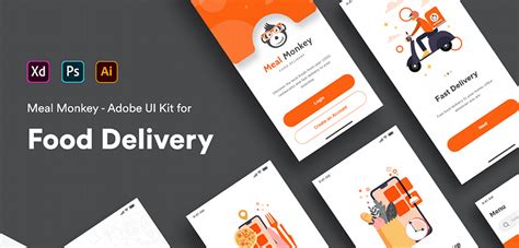 App companies may charge restaurants fees for other services like marketing but that must be capped at 5%. Food delivery iOS XD app template - XDGuru.com