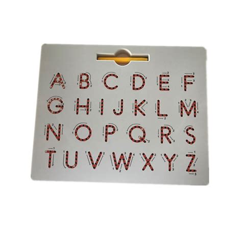 Double Sided Magnetic Letter Board 2 In 1 Alphabet Magnets Tracing