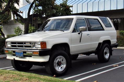 1986 Toyota 4runner Dlx 4x4 For Sale On Bat Auctions Closed On