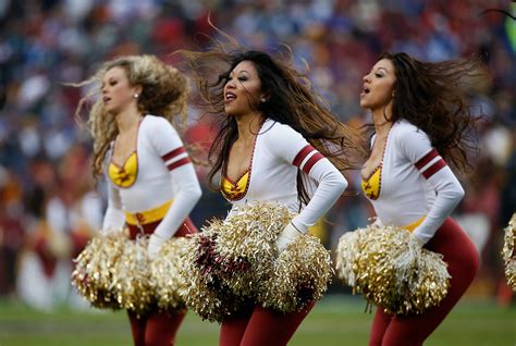 Redskins Cheerleaders Asked To Go Topless For Photo Shoot They Were Pimping Us Out