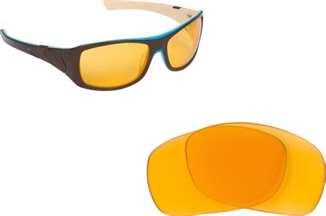 New So Replacement Lenses For Oakley Sunglasses Sideways Amber Ebay