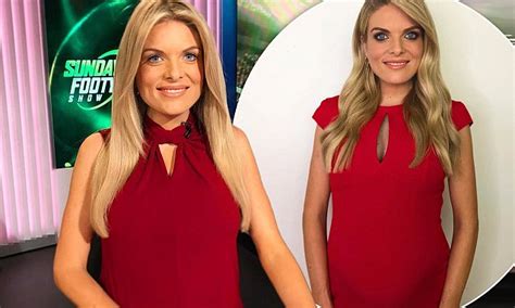 Erin Molan Dresses Her Baby Bump Up In Style On The Footy Show Daily