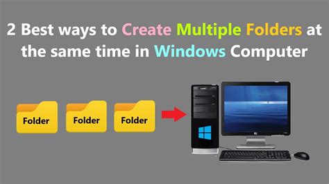 2 Best Ways To Create Multiple Folders At The Same Time In Windows