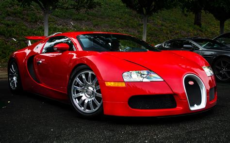 Bugatti Exotic Supercars Veyron Red Wallpapers Hd Desktop And