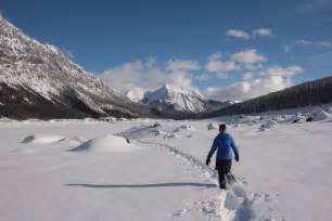 Canyon Hiking And Snowshoeing In The Northern Canadian Rockies