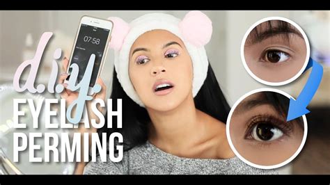 Read this before a diy eyelash perm, and try one of these alternatives instead. DIY $13 Eyelash Perm Kit from Amazon - YouTube