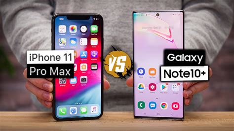 Iphone 11 Pro Max Vs Samsung Galaxy Note 10 Youtube