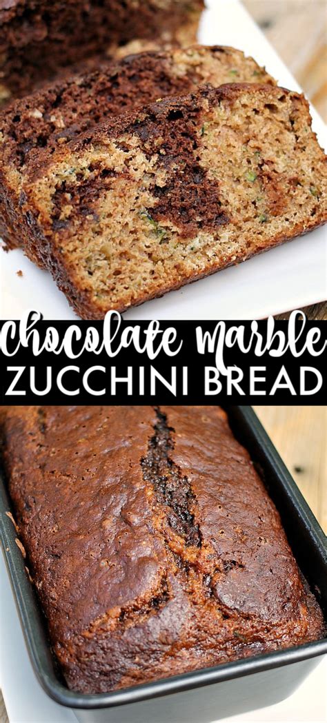 It is packed with wholesome goodness. Chocolate Marble Zucchini Bread - give classic zucchini ...