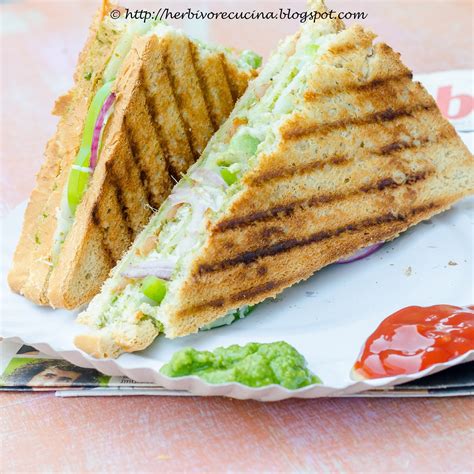 Herbivore Cucina Vegetable And Cheese Grilled Sandwich