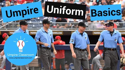 Umpire 101 Uniform Basics Youtube