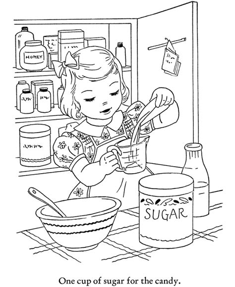 Simply do online coloring for baking cookies is done coloring pages directly from your gadget, support for ipad, android tab or using our web feature. Winter Season Coloring page | Baking Cookies | Vintage ...