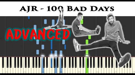 Ajr 100 Bad Days Sheet And Synthesia Piano Tutorial By James Morrison