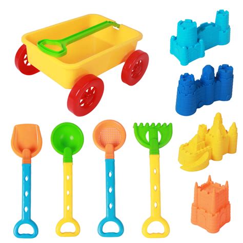 Buy Beach Wagon And Toys 7 Piece Set At Mighty Ape Nz