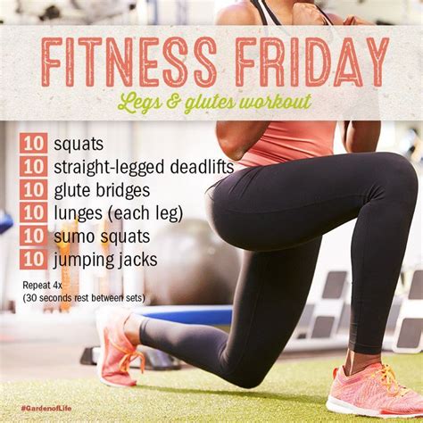 Fitness Friday Friday Workout Glutes Workout Workout