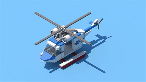 Helicopter With Images Helicopter Maxon Cinema 4d Low Poly Art