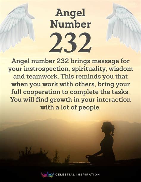 Angel Number 232 Spiritual Meaning Of Numbers Angel Number Meanings
