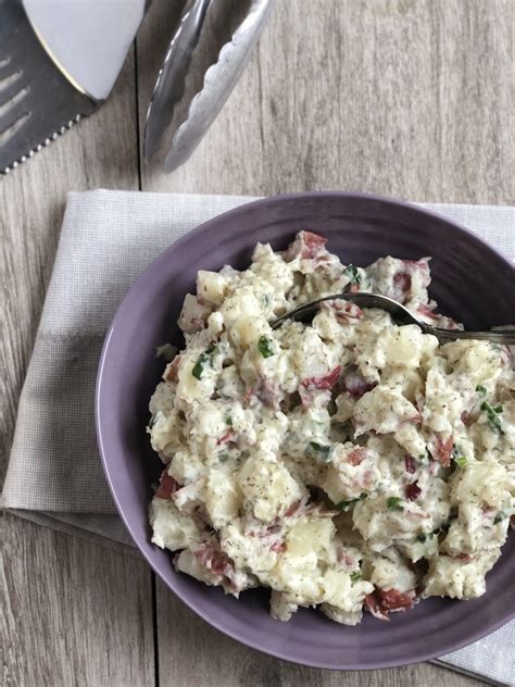 Healthier Red Skin Potato Salad Delicious And Nutritious Eating