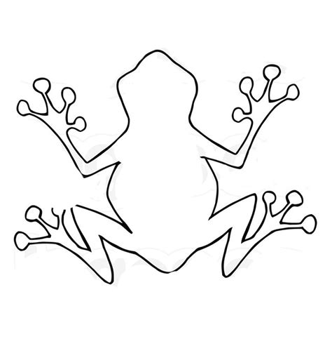 8 Best Images Of Free Printable Frog Templates Simple Frog Template Paper Puppets Cut Outs