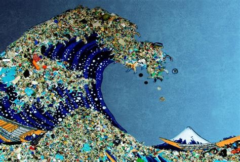 Ocean Plastic Pollution Wave Passport Ocean