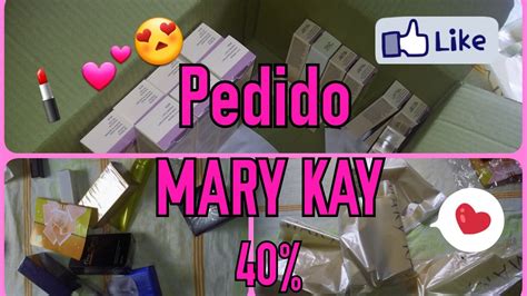 PEDIDO MARY KAY de 40% - completando estoque - YouTube