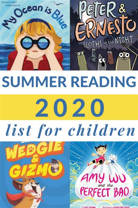 The Best 2020 Summer Reading For Kids Book List