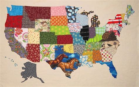United States Map Quilt Pattern Kaleb Watson