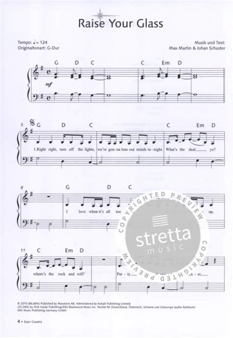 Easy Charts 2 Buy Now In The Stretta Sheet Music Shop