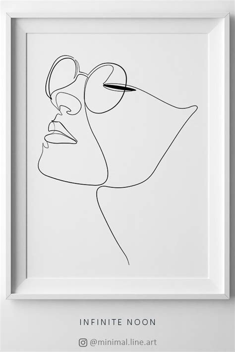 Easy way.great method , step by step. Single line face drawing. One line Face illustration ...