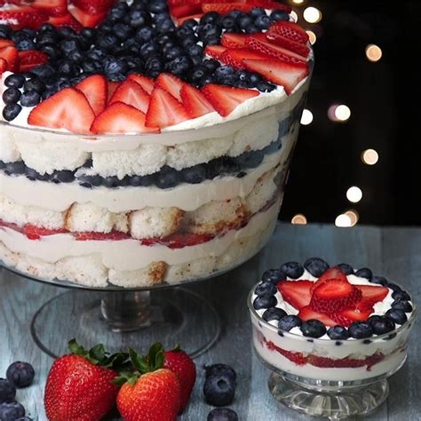 Strawberry Blueberry Trifle Is The Perfect Last Minute 4th Of July