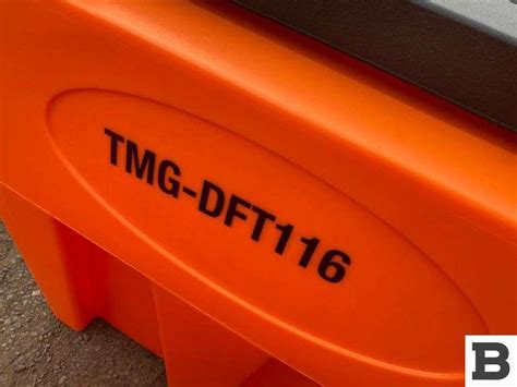 Tmg Dft116 Diesel Poly Fuel Tank Booker Auction Company