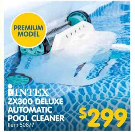 Intex Zx300 Deluxe Automatic Pool Cleaner Offer At Clark Rubber