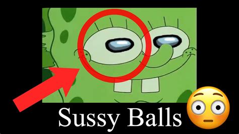Spongebob Is Sussy Balls Amogus Meme Youtube