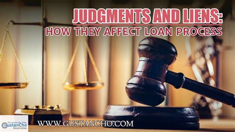 Judgments And Liens How They Affect Loan Process Youtube
