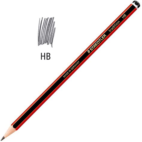 By combining h and b pencils in a drawing, smooth transitions of tone can be developed without compromising a full range of value. Lead Pencil HB Staedtler Tradition 110 | Harleys - The ...