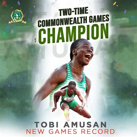 Amusan Sets New Record Wins Commonwealth Gold Radio Nigeria Ibadan Zonal Station