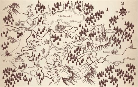 Imagebarovia Player Map Oakthornewiki Fantasy Map Making