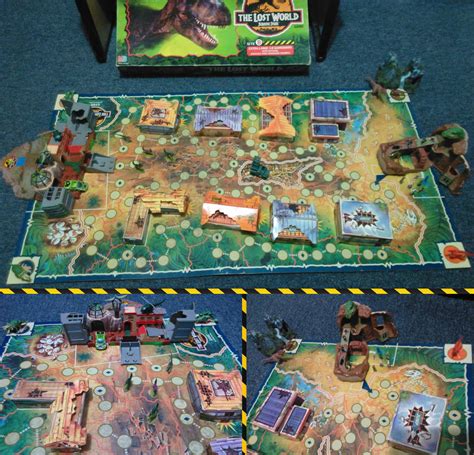 Ultimate The Lost World Jurassic Park Boardgame By Trackforce On