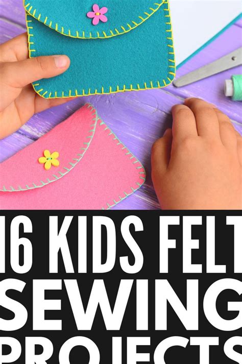 16 Felt Sewing Projects For Kids If Youre Looking For Fun Sewing