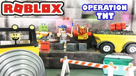 Operation Tnt Toy Set Unboxing Action Series 3 Toy Pack Roblox Toys