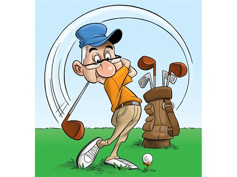 Retired Golfer By Cedric Hohnstadt On Dribbble
