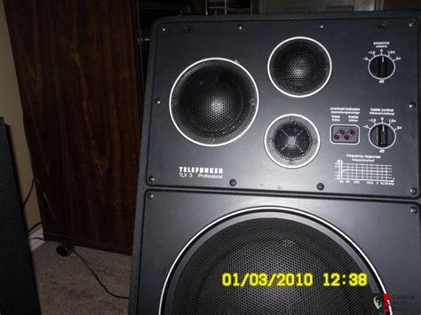 Vintage Telefunken Tlx3 Professional Series Speakers Photo 243078